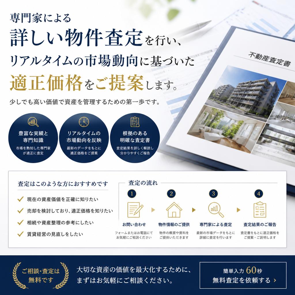 物件査定のプロセス