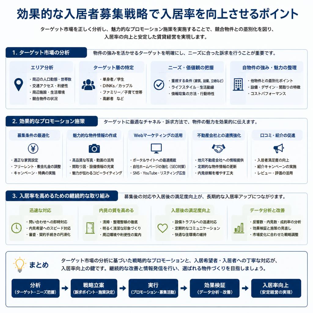 入居者募集の戦略