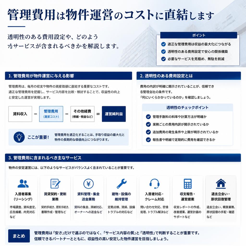 管理費用の理解