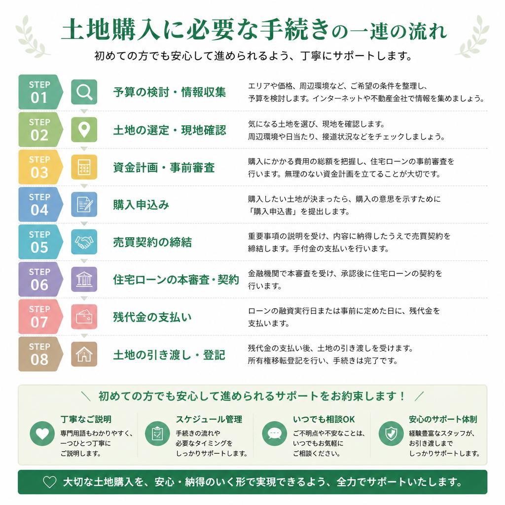 購入手続きの流れ