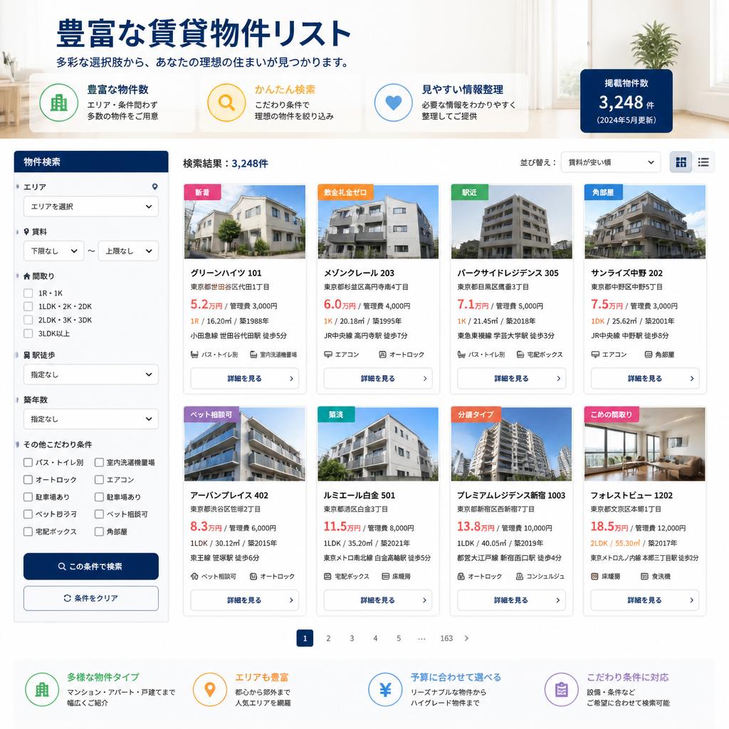 理想の住まいを探そう