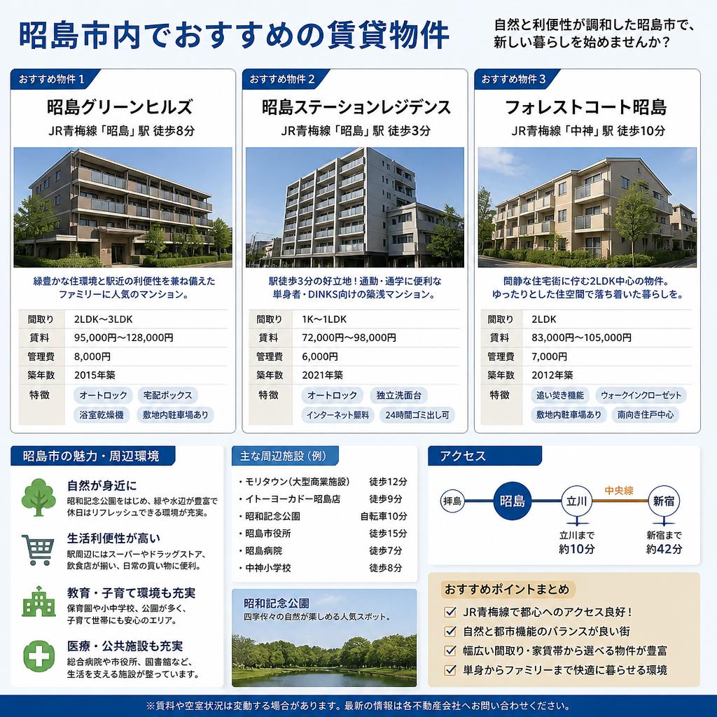 おすすめ賃貸物件