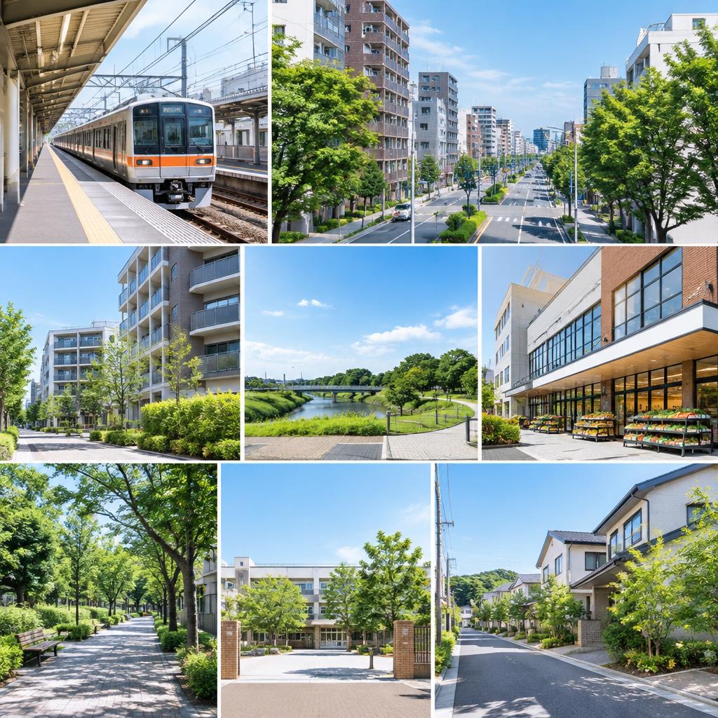 駅近だけじゃない。中神駅周辺の暮らしを知って選ぶ